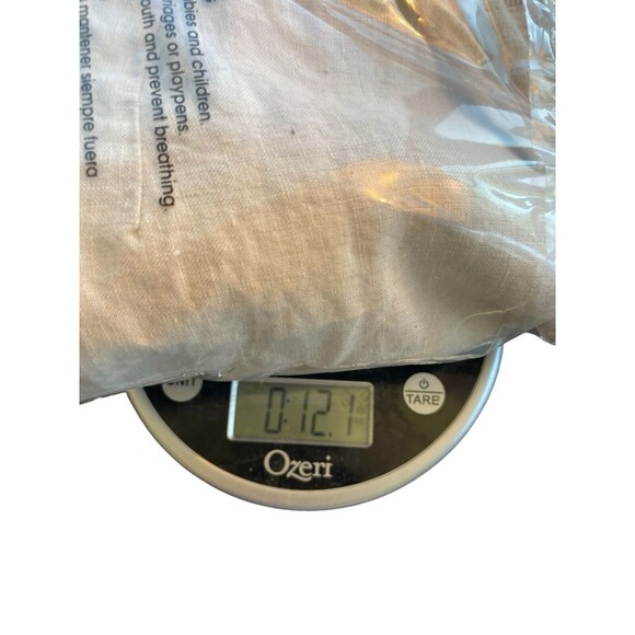 Saks Fifth Avenue Blue XL ivory Linen Pants Womens‎ Pull-On Wide Leg Drawstring - Picture 13 of 13